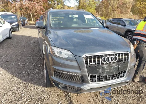 2013 Audi Q7 3.0T S Line Prestige z USA, uszkodzony, nr VIN WA1DGAFE6DD000602